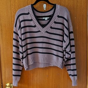 American Eagle Striped Sweater